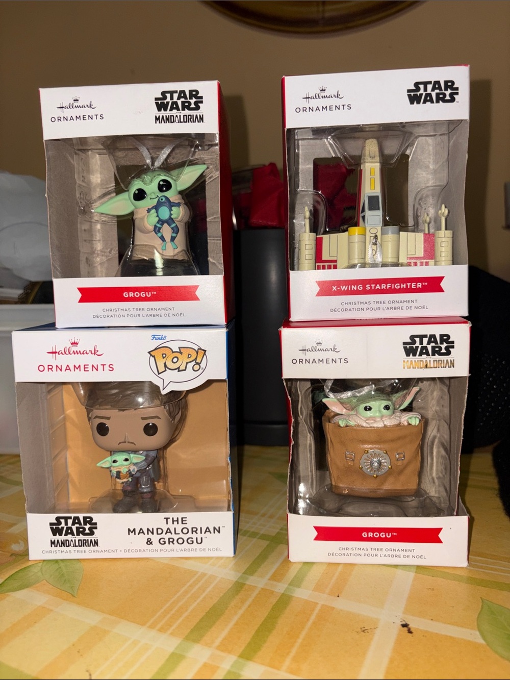 “Hallmark Star Wars” Ornaments LOT (Set of 4 )!